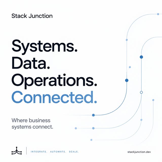 Systems. Data. Operations. Connected.